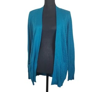 NWT Laura Scott Open Cardigan